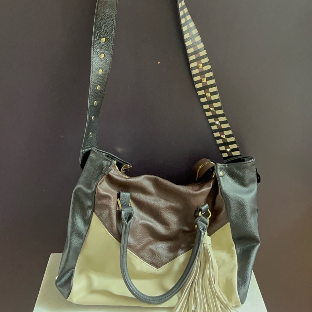 Extra Large Steve Madden Hobo Crossbody | Multi/Brown